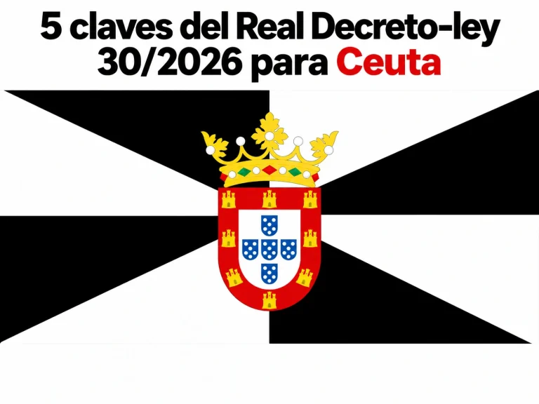 Real Decreto-ley 30/2026 de apoyo financiero a Ceuta