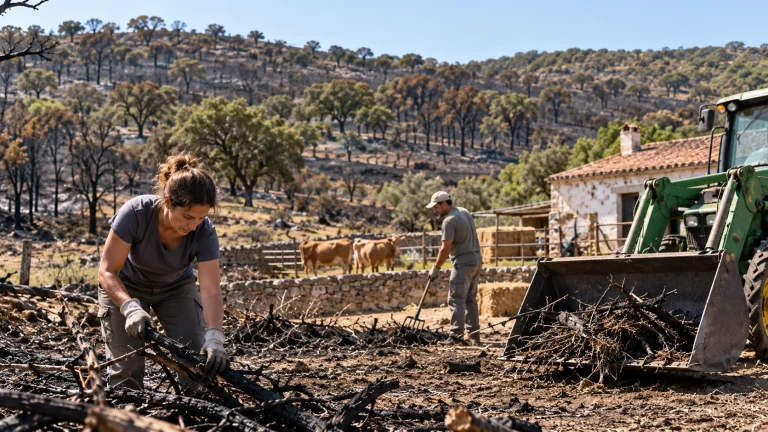ayudas por los incendios forestales de 2026